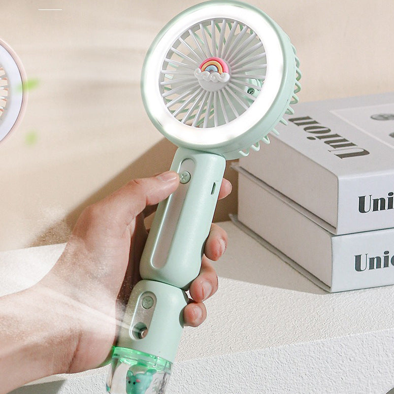 Ventilador de mano con humificador